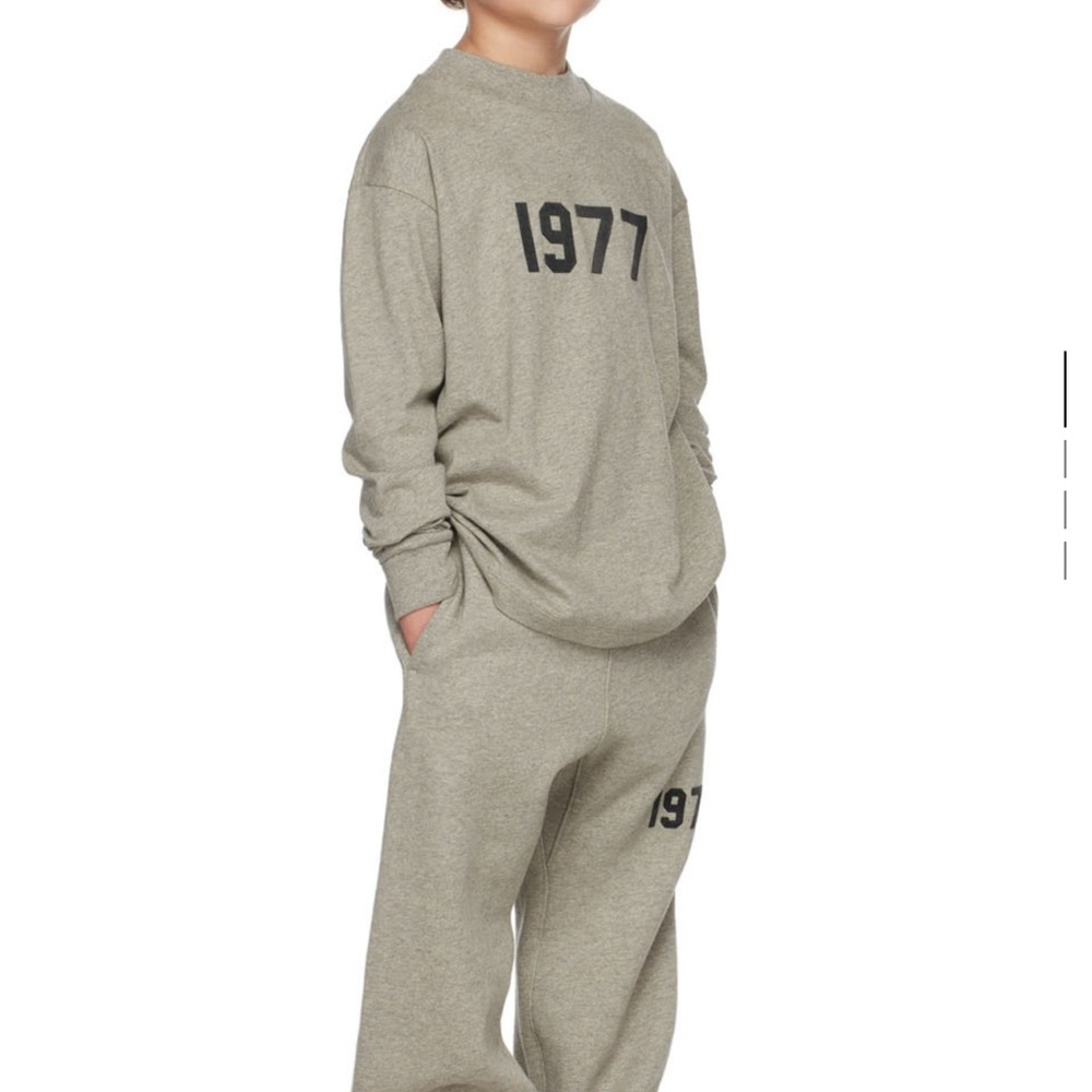 Gray Essentials kids shirt